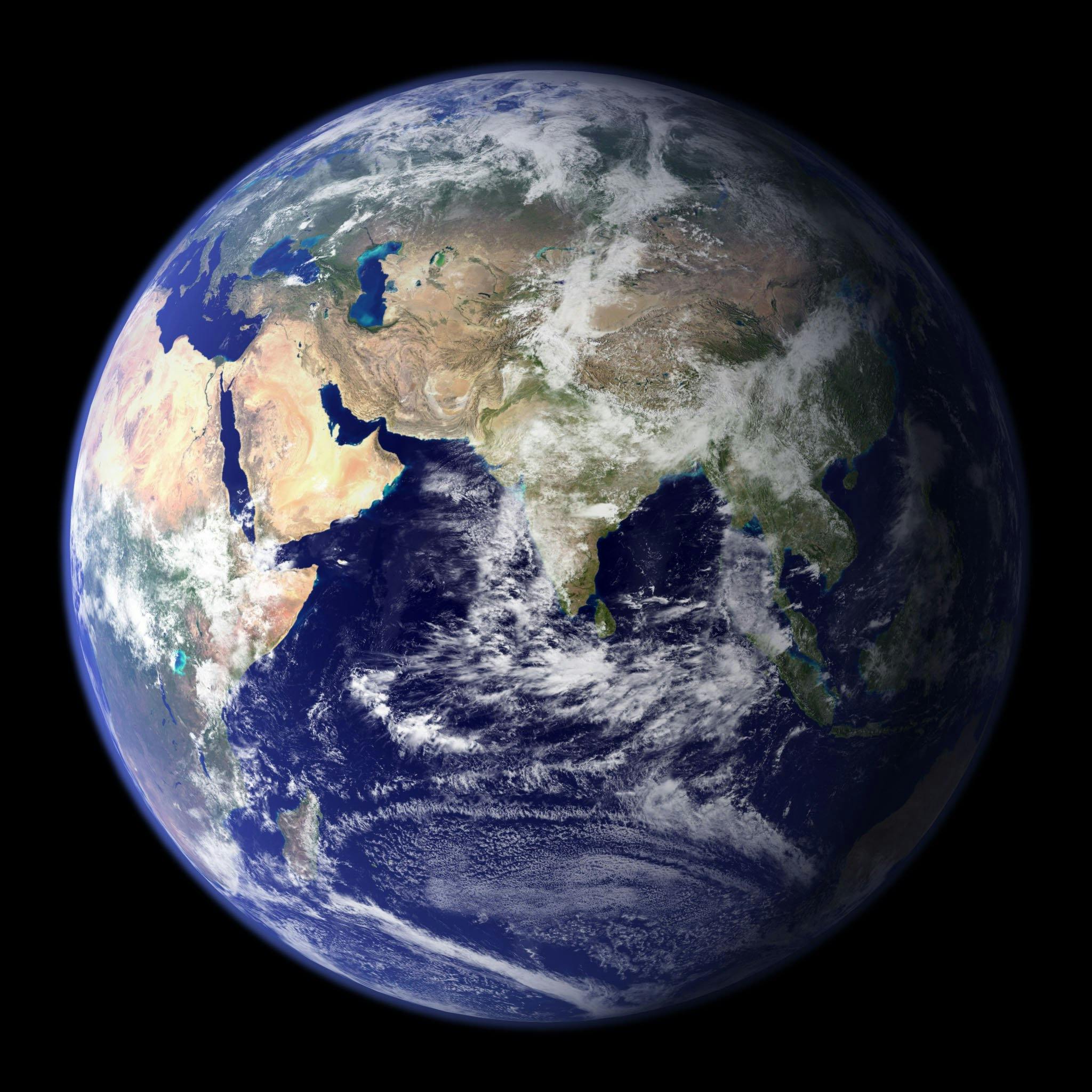 Photo of Earth from space